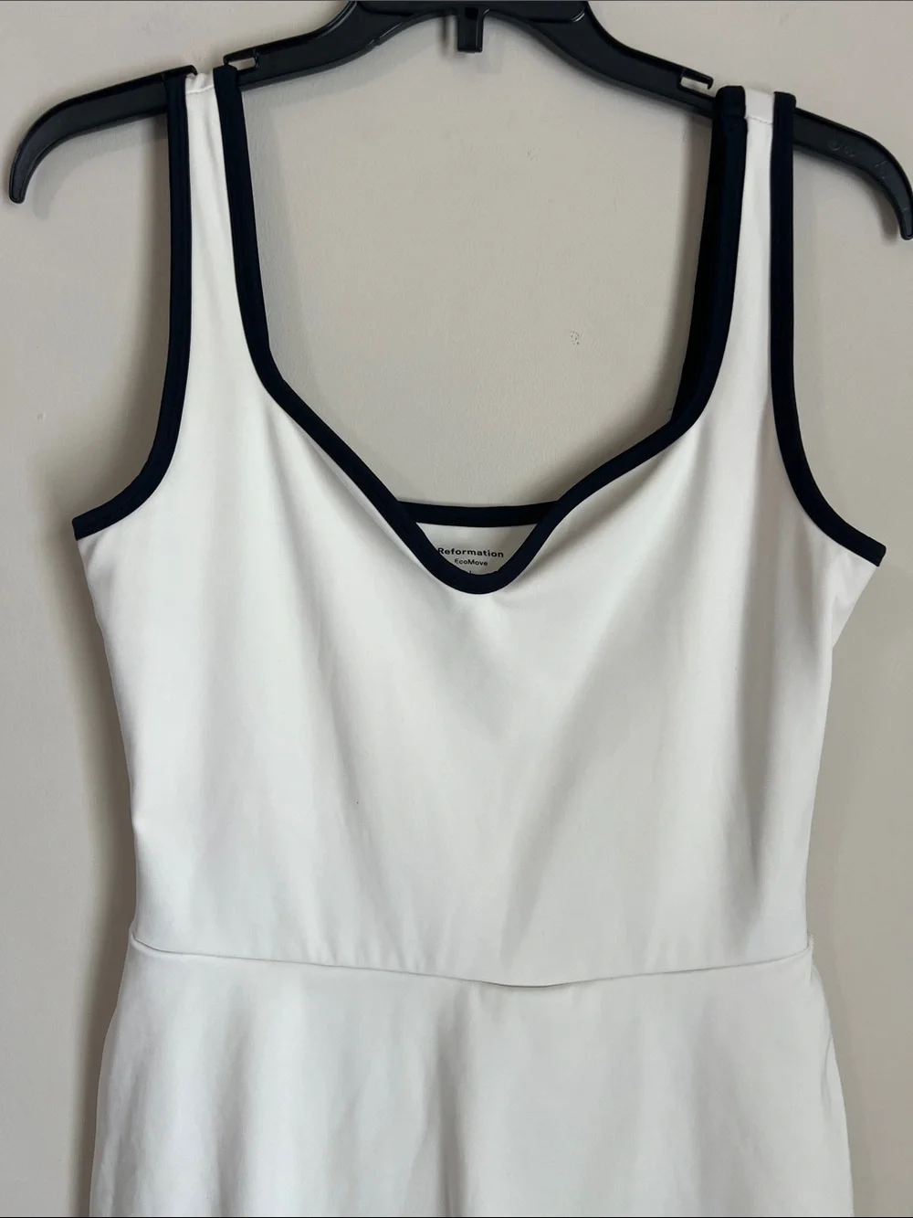 Reformation Athletic Tennis Dress Skort Ecomove Size Large Casual White Mini